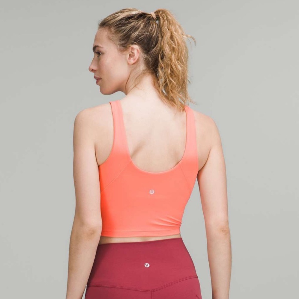 Lululemon RASPBERRY CREAM Align High Neck Tank Top